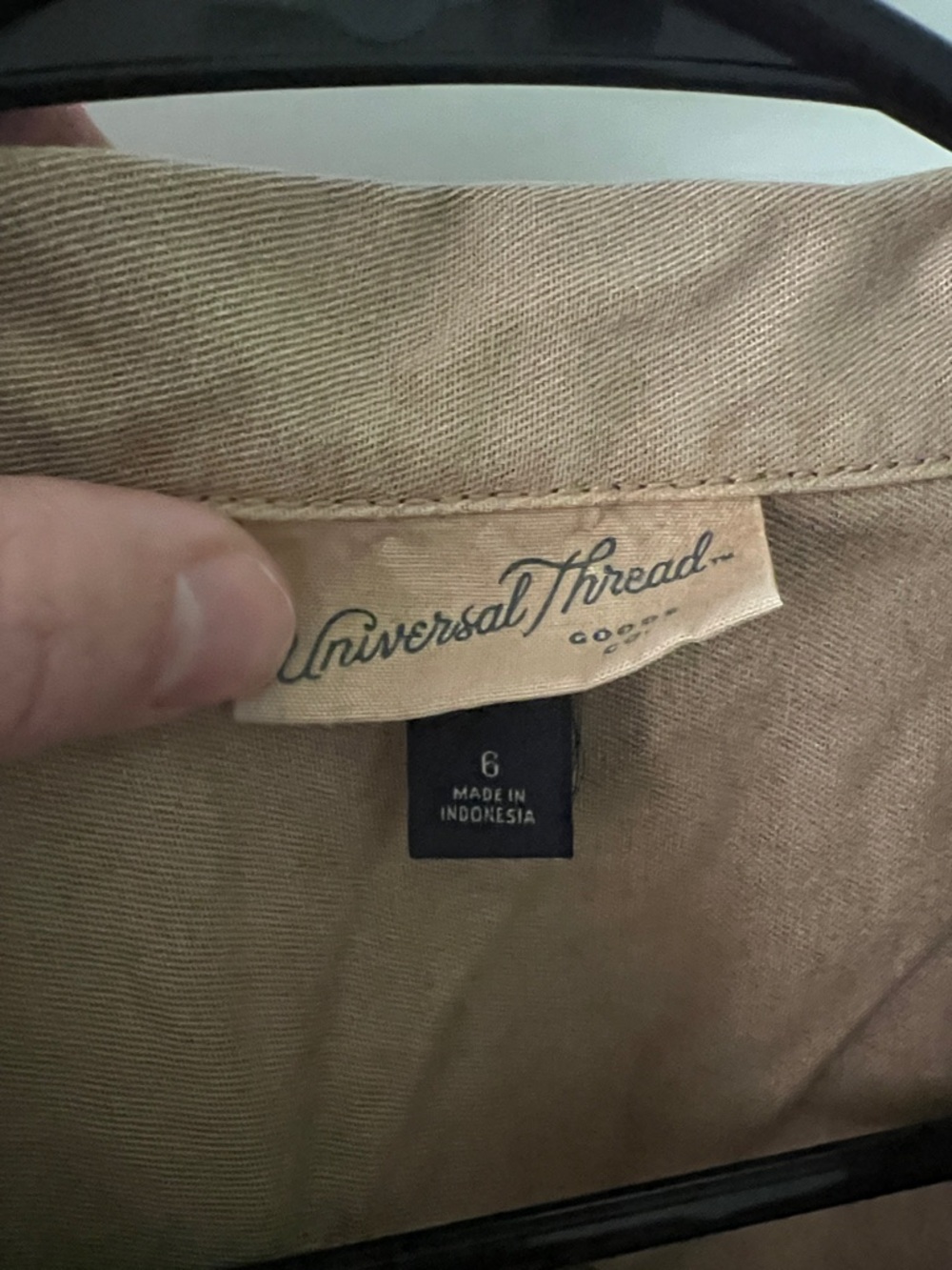 Universal Thread Tan Utility Jumpsuit - Picture 2 of 5
